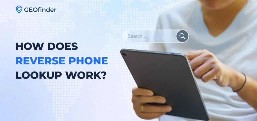 How to do a reverse phone number lookup with GEOfinder How to do a reverse phone number lookup with GEOfinder
