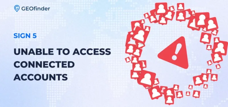 Locked out of other linked accounts - email security explained by GEOfinder Locked out of other linked accounts - email security explained by GEOfinder