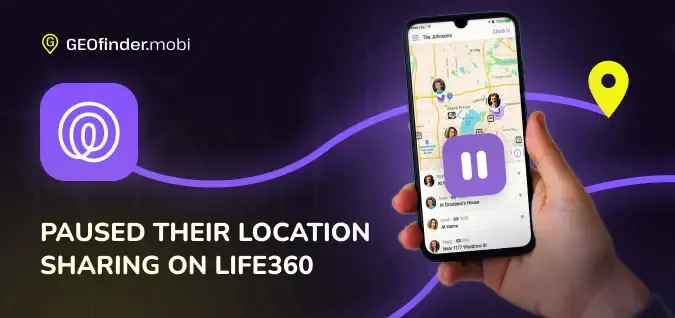 Paused Location Sharing on Life360 Paused Location Sharing on Life360