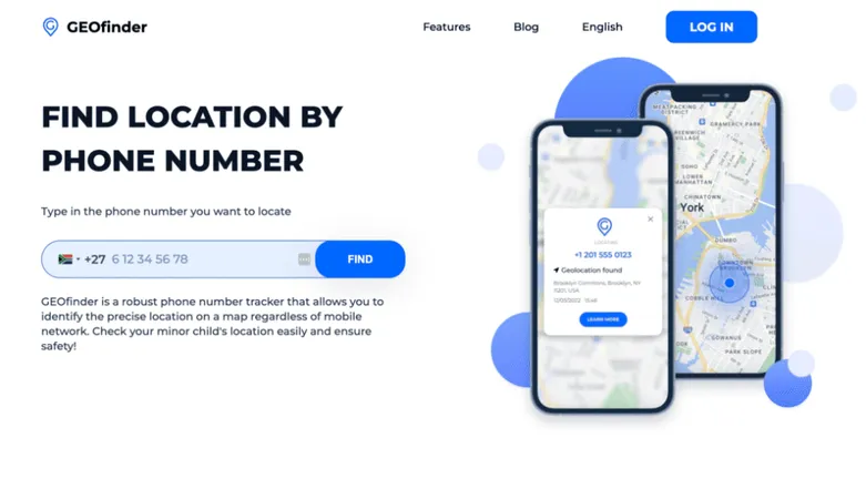 GEOfinder track location by phone number GEOfinder track location by phone number