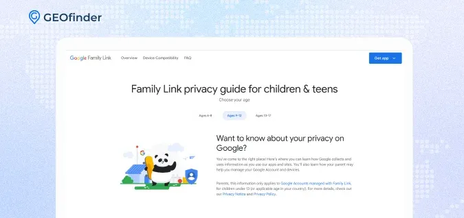 parental control control with google family link