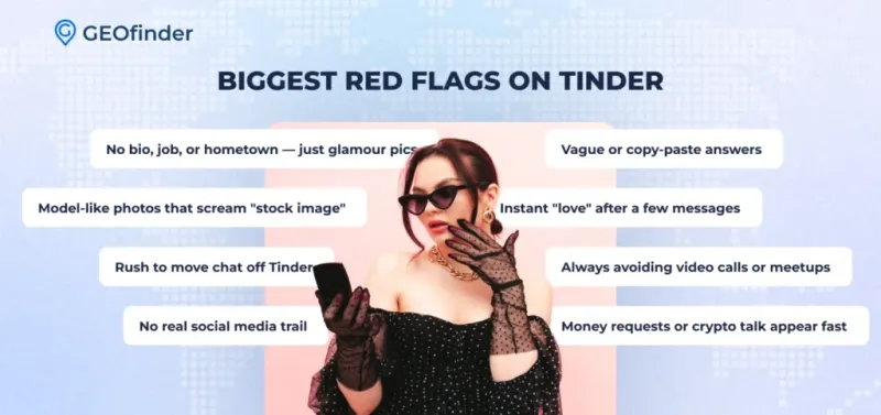 Red Flags That Help Spot a Fake Tinder Profile Fast