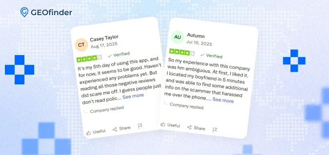 GEOfinder Reviews GEOfinder Reviews