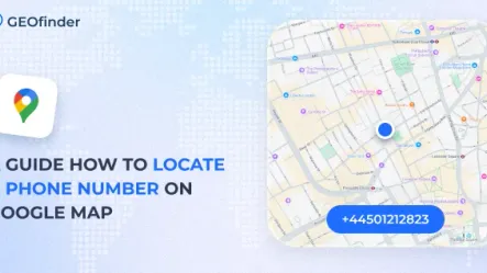 Locate a phone number on Google Map using different methods.