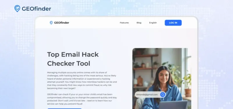 GEOfinder Email Hack Checker GEOfinder Email Hack Checker