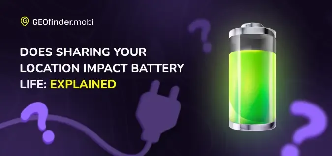 does sharing location drain battery