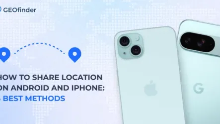 GEOfinder explains how to share location from Android to iPhone
