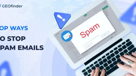 How to stop spam emails - tips from GEOfinder