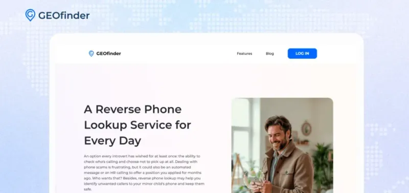GEOfinder Reverse Phone Lookup GEOfinder Reverse Phone Lookup