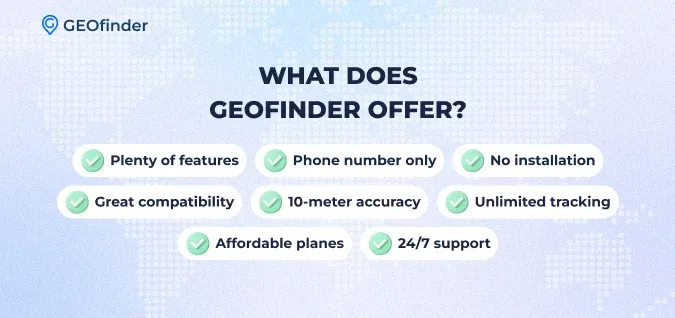 what does GEOfinder offer what does GEOfinder offer