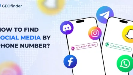 how to find social media accounts by phone number? Try GEOfinder
