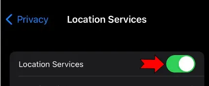 tap on the toggle tap on the toggle