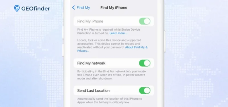 How to find a lost iPhone that is turned off with Find My