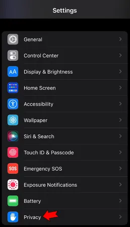settings settings