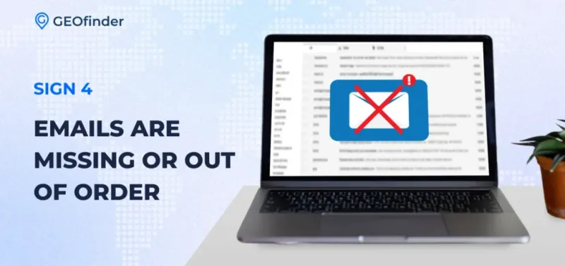 have i been hacked if there are missing or moved emails - explained by GEOfinder have i been hacked if there are missing or moved emails - explained by GEOfinder