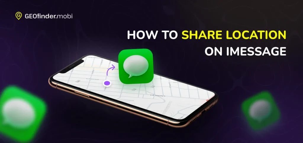 how to share location on imessage