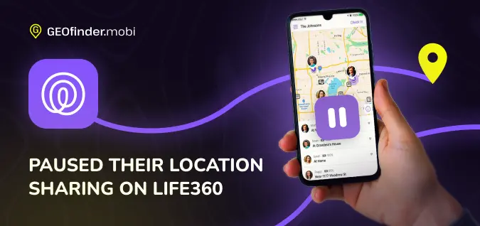 Paused Location Sharing on Life360