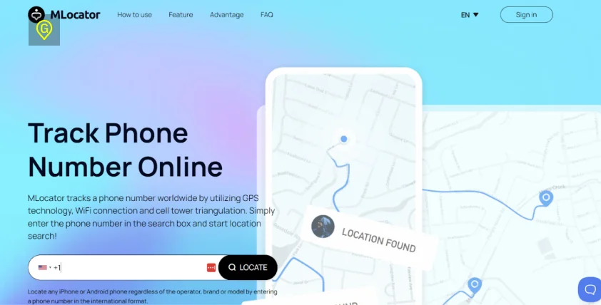 How MLocator tracks SIM card online