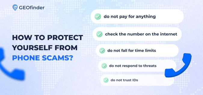 How to identify a scammer and protect yourself - GEOfinder checklist