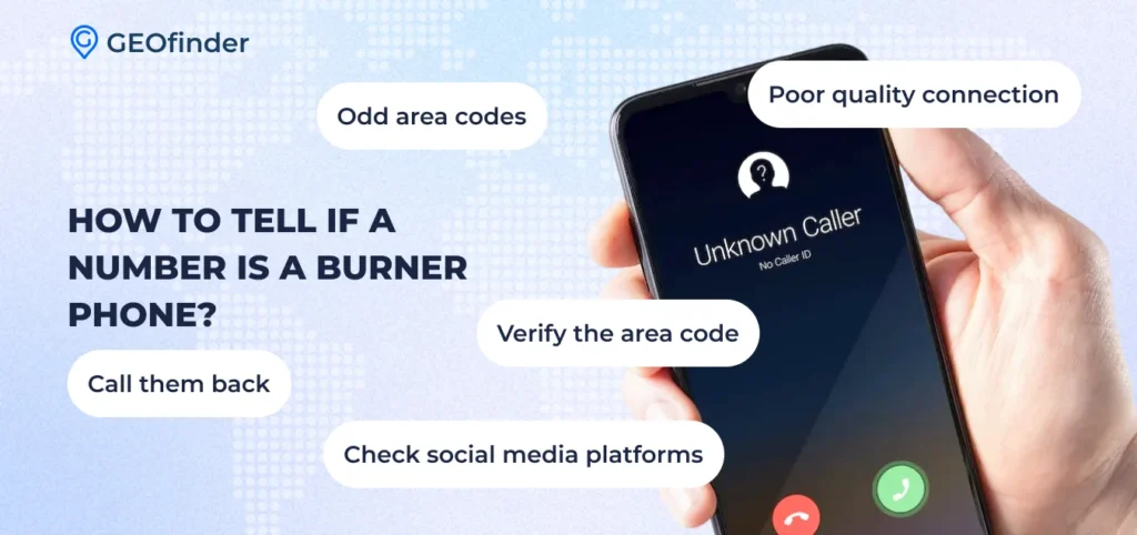 How to tell if a number is a burner phone