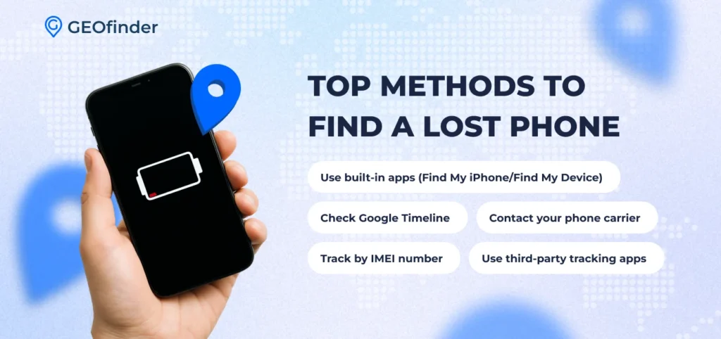 How can a cell phone be tracked when turned off? The best methods listed