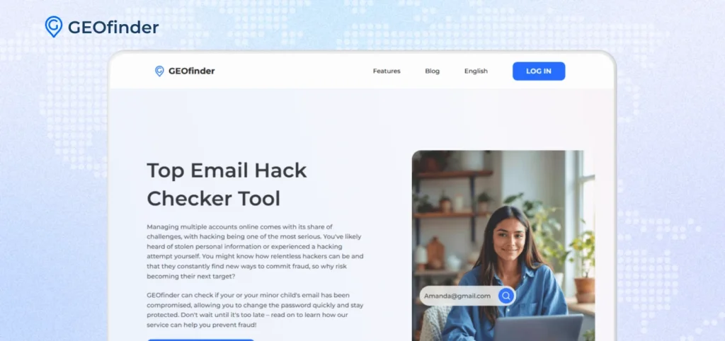 GEOfinder to double-check email security