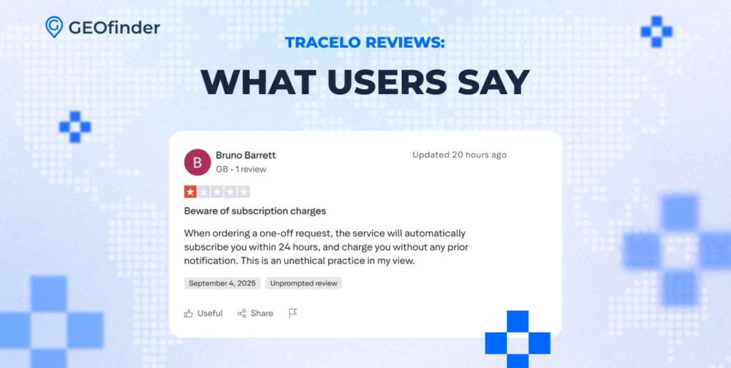 Tracelo Reviews from Real People