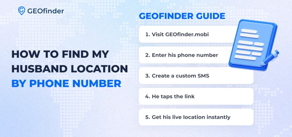 How to Find My Husband Location by Phone Number – GEOfinder Guide

