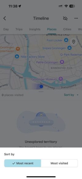 How to find a dead phone: Google Timeline